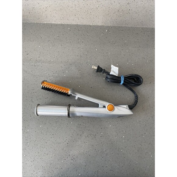 InStyler IS1001 1.25" Silver 2-Way Professional Rotating Iron Curling - tested - Picture 1 of 5